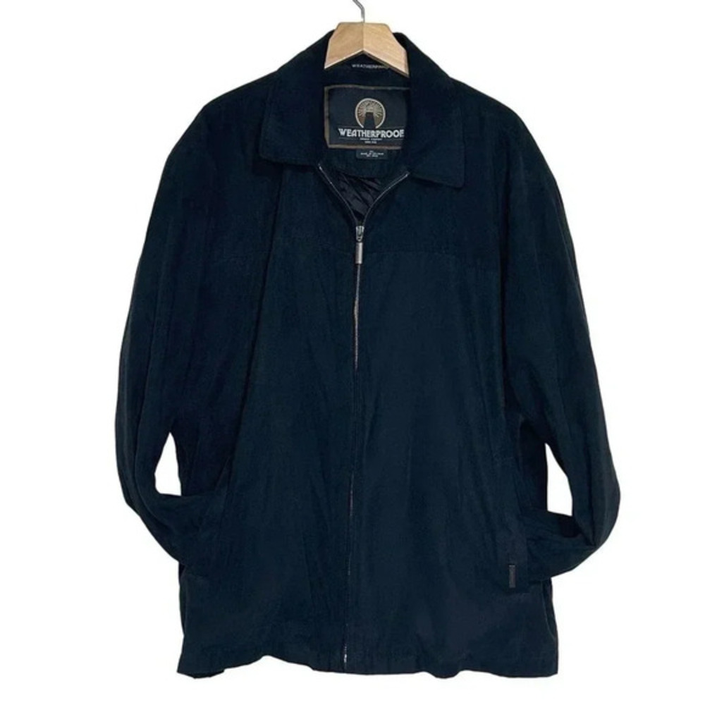 Weatherproof XL mens black jacket‎ with pockets
